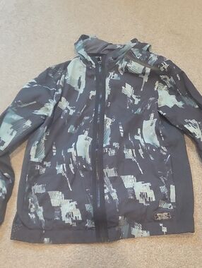 Kids Athletic Works Vented Windbreaker With Hood